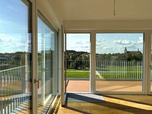 Blick aus der Küche