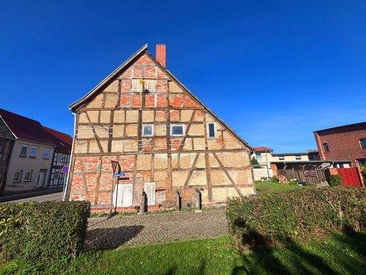 Seitenansicht Fachwerkhaus