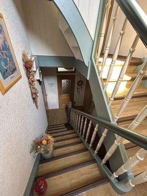 Treppenhaus von Dachgeschoss in Obergeschoss