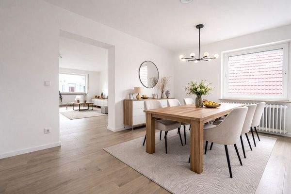 Visualisierung Esszimmer