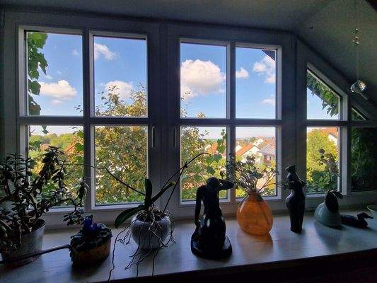 Schöner Fensterplatz