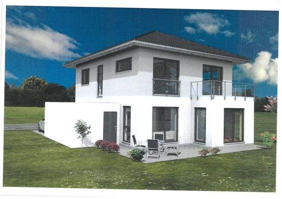 Visualisierung Gartenseite