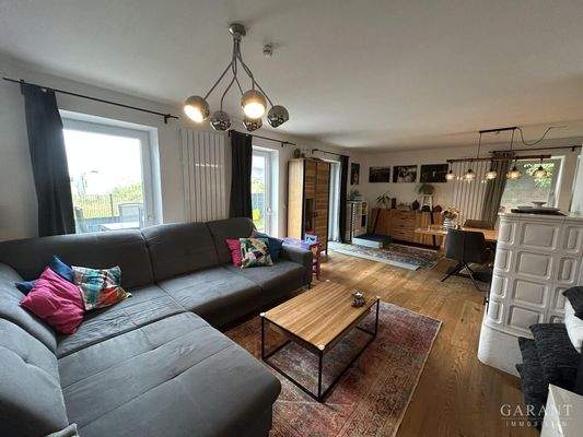 Wohnbereich mit Terrassenzugang