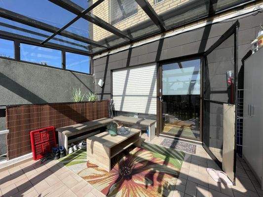 Terrassenbereich im eigenen Garten