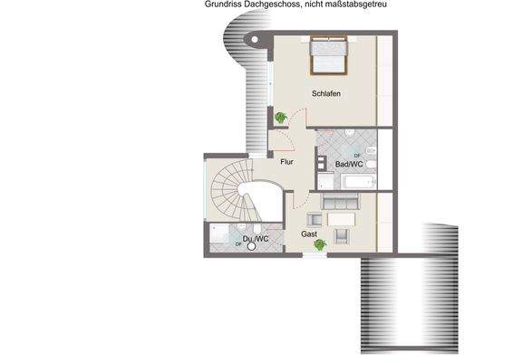 Grundriss Dachgeschoss