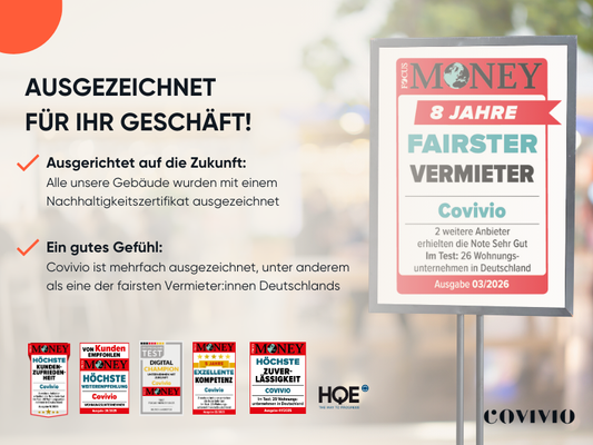 Ausgezeichnet für Sie!