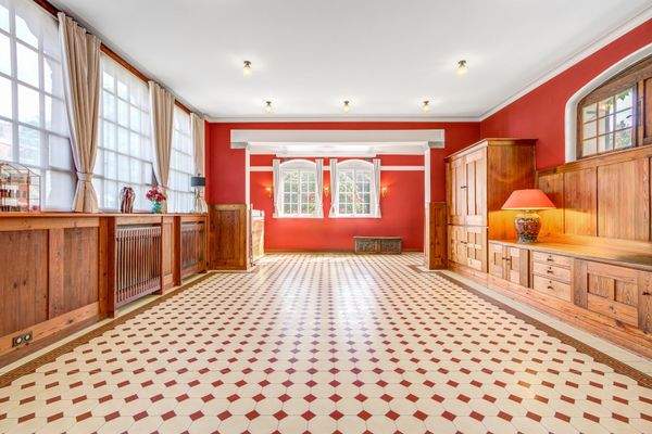 Saal im Ateliergebäude