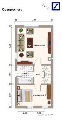 Grundriss Obergeschoss