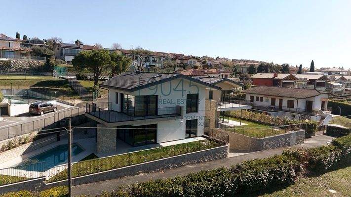 Exklusive Neubauvilla in Lazise – Moderne Eleganz in ruhiger Lage, nur 500 m vom Seeufer