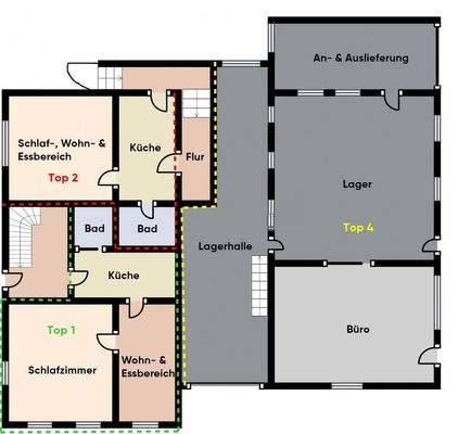 Grundriss ohne Maßstab - EG