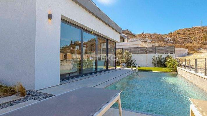 Panoramic Sea View Detached Villas with Pool in Bodrum