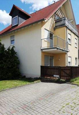 Ansicht mit Stellplatz