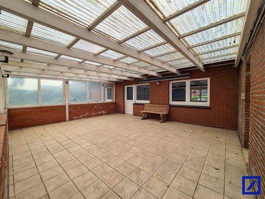 Überdachte Terrasse