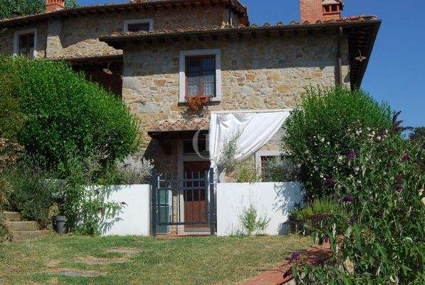 Außenansicht mit Garten