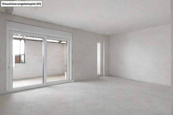 Wohnzimmer KI bearbeitet