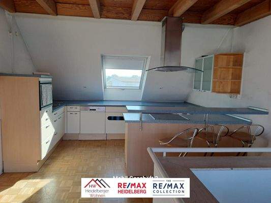 Ofene Küche mit abzug