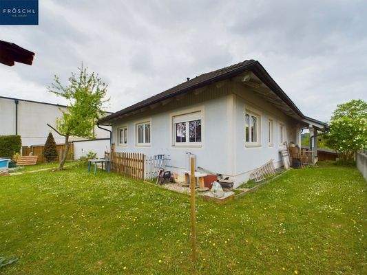 Hausansicht vom Garten