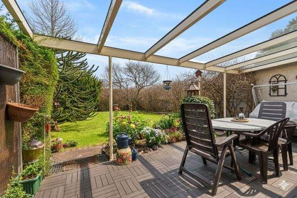 Terrassenblick in den Garten