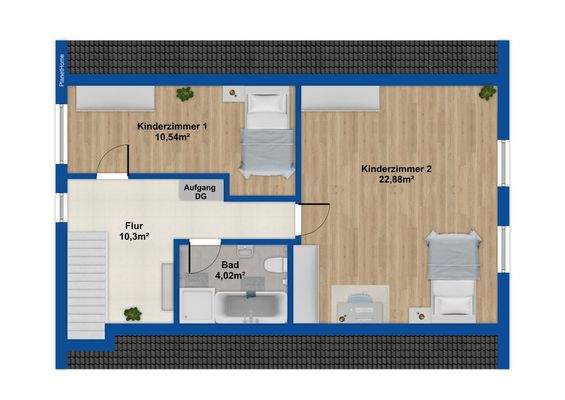 Grundriss Dachgeschoss