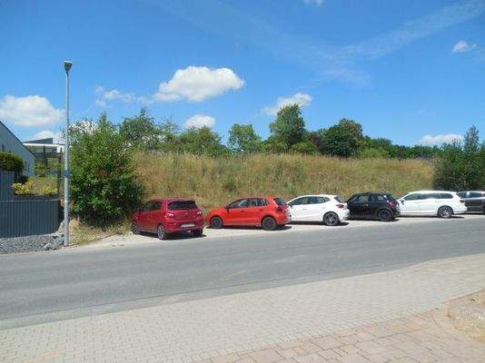 Straßenansicht Erbbaugrundstücke