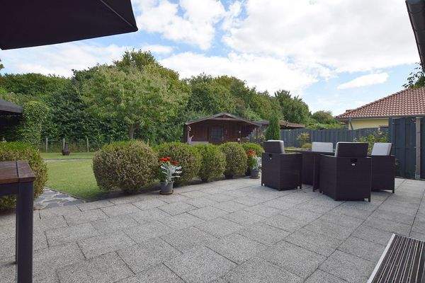 Die Terrasse bietet herausragende Qualität