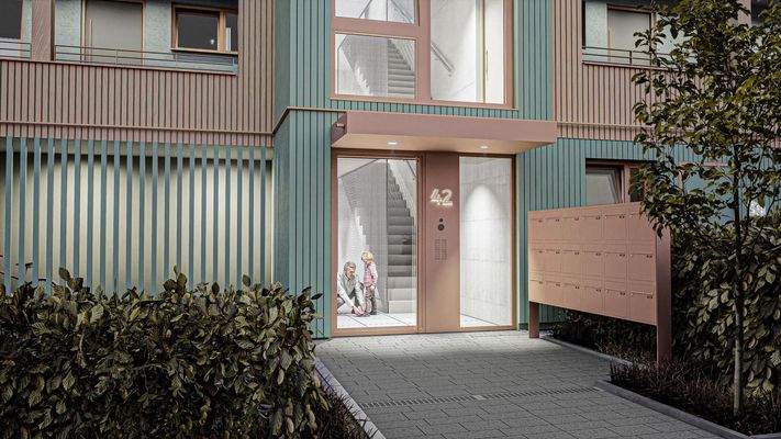 Visualisierung Hauseingang