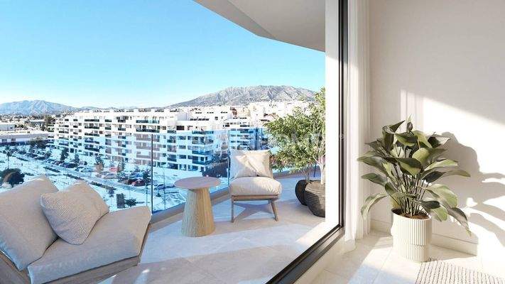 Modern Flats with Pool Close to Amenities in Mijas Malaga