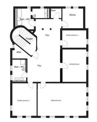 Grundriss aktuell 1. OG