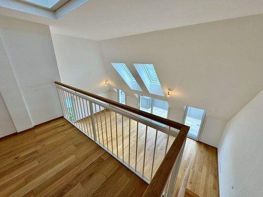 Blick von der Galerie