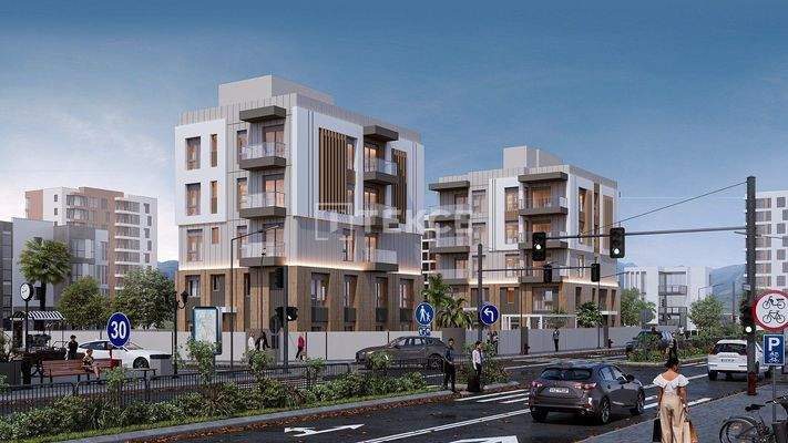 Apartments in a Complex with a Pool Near Antalya Airport