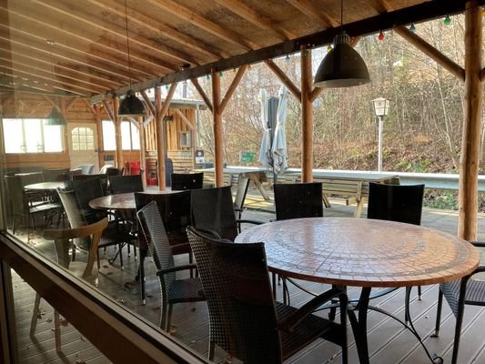 Veranda Ansicht aus Frühstücksraum