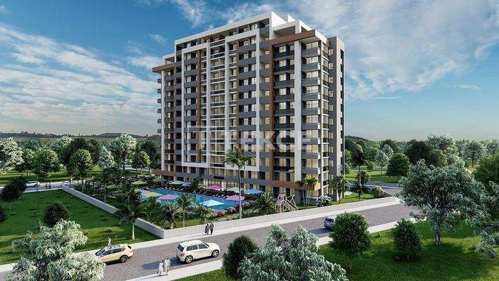 Newly-Built Apartments in a Stylish Project in Arpaçbahşiş Mersin