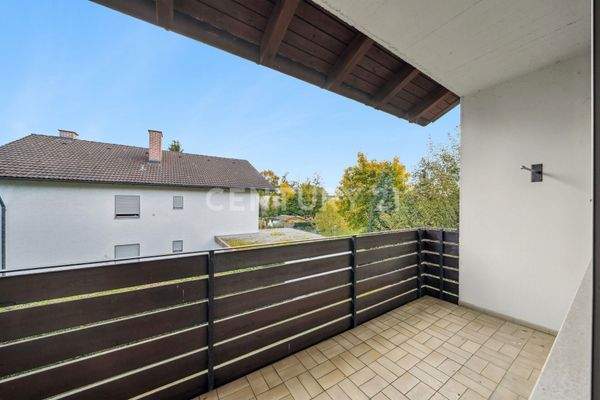 Südbalkon im 1. Obergeschoss