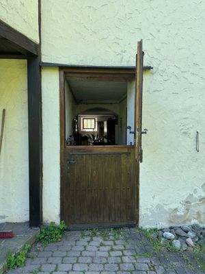 Eingang zum Stall