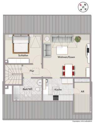 Grundriss Dachgeschoss