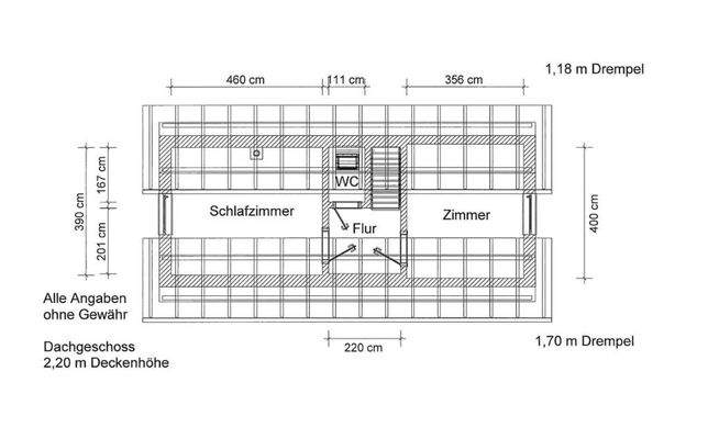 Grundriss Obergeschoss