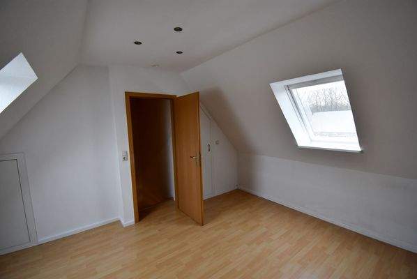 Nutzfläche im Dachgeschoss