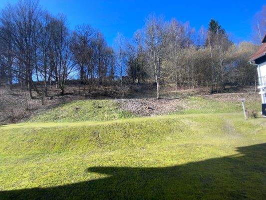 Ausblick vom Wohnzimmer