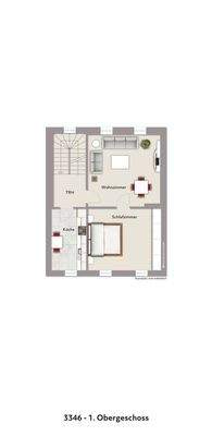 Grundriss 1. OG visualisiert 3346