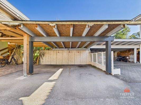 Carport für 2 Autos