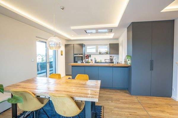 Offener Koch- & Essbereich