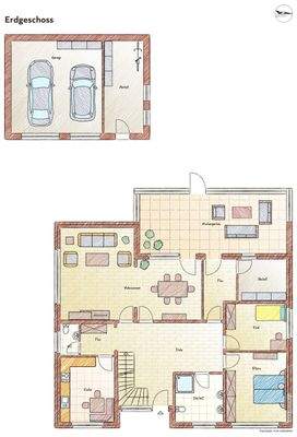 Grundriss Erdgeschoss