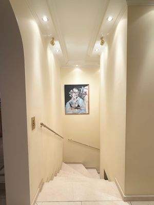 Treppenabgang zum Souterrain