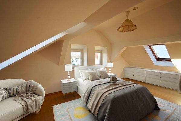 Schlafzimmer 1 - visualisiert 