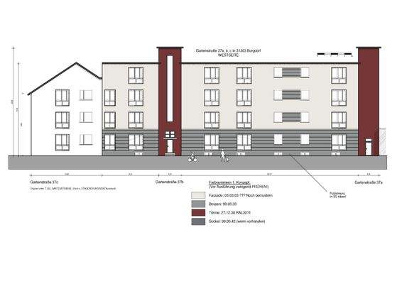 Westseite nach Modernisieung