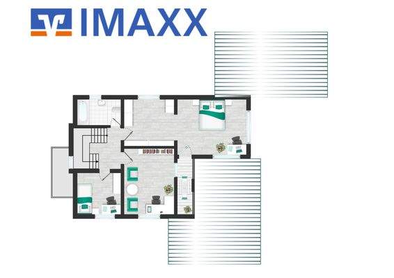 Grundriss Obergeschoss