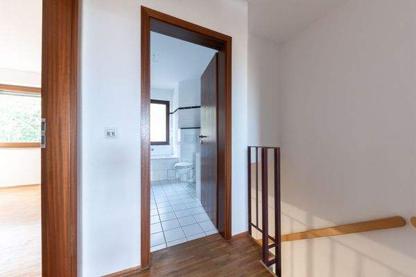 Treppenabgang Obergeschoss zum Erdgeschoss