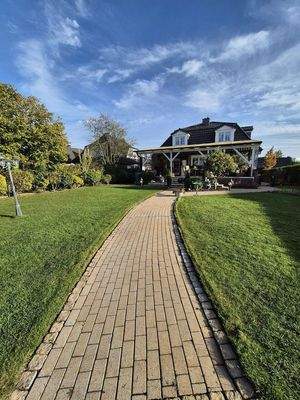 Blick auf die Terrasse