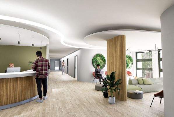 Visualisierung Empfangsbereich