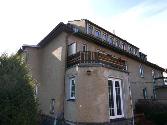 Rückwertige Ansicht